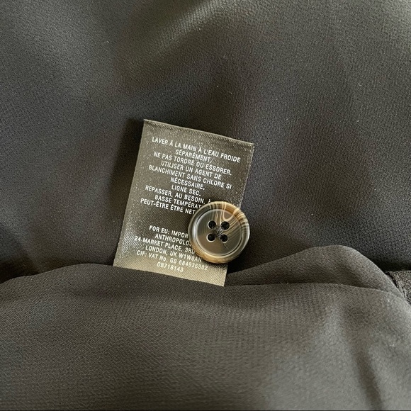 Anthropologie ETT Twa buttoned wrap blazer size 2 - Picture 7 of 8